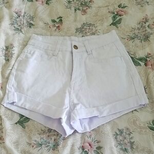 White Women's Shorts